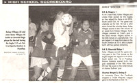 Kylee and Keylsy Soccer - Newspaper Article